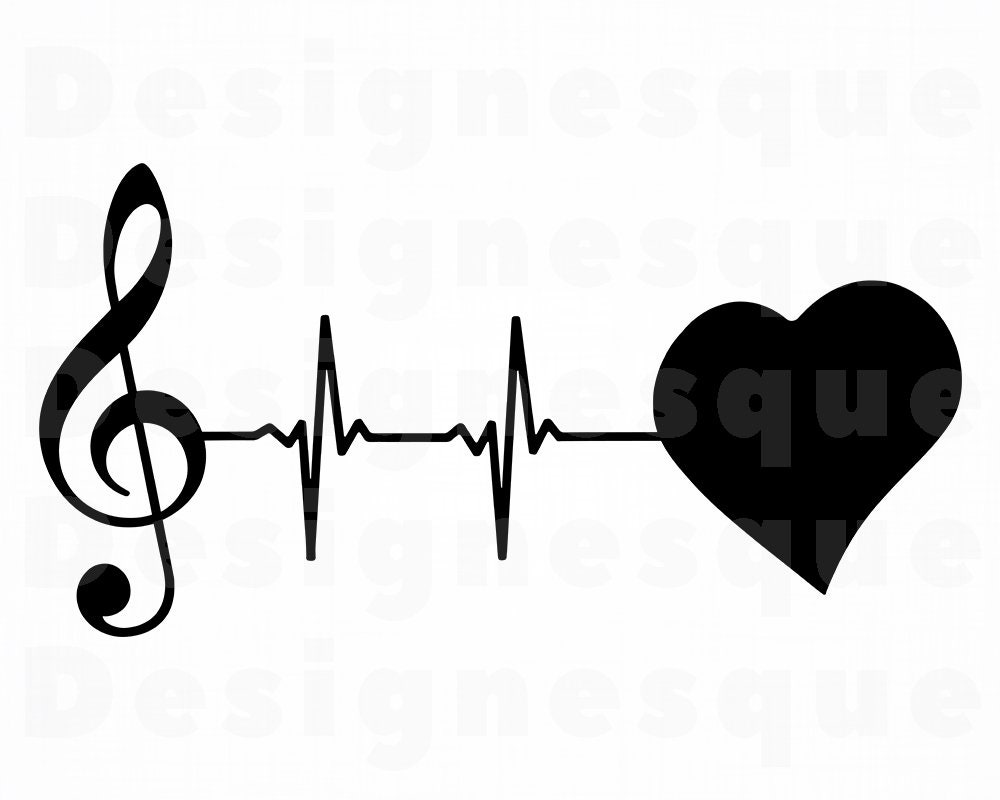 Download I Love Music SVG Music Svg Music Logo Svg Music Clipart | Etsy