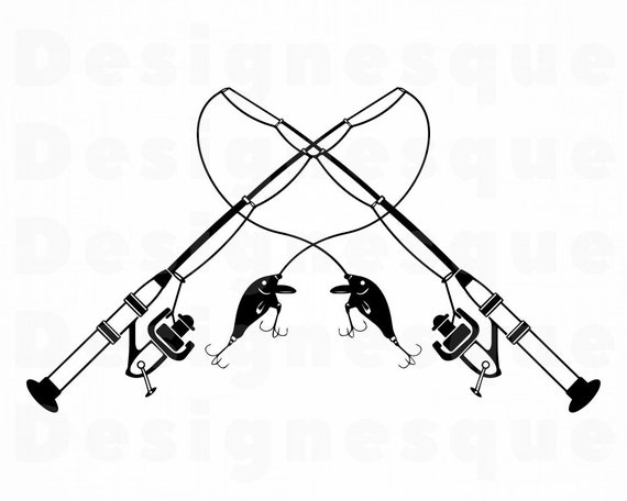 Download Fishing Rod Logo 5 Svg Fishing Rod Svg Fishing Svg Fishing Etsy