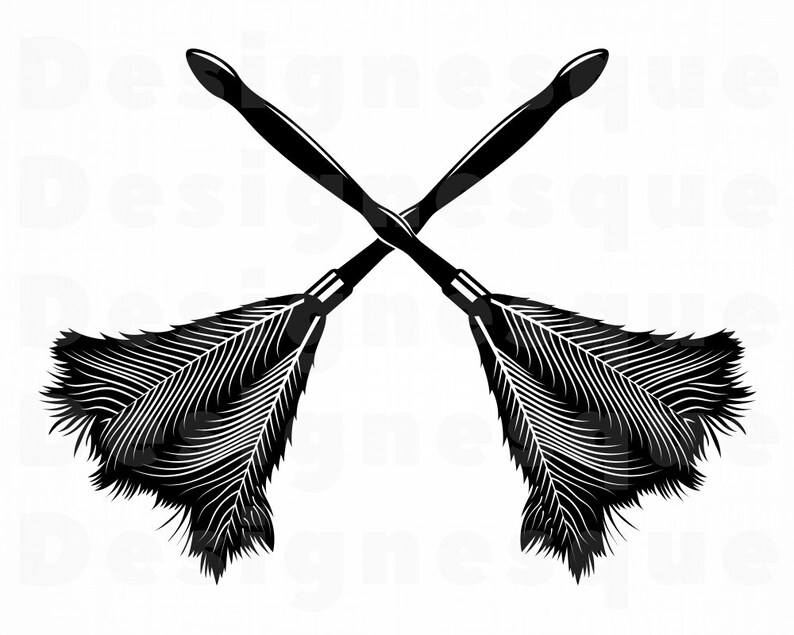 Download Feather Duster Logo SVG Cleaning Service SVG Maid Svg | Etsy