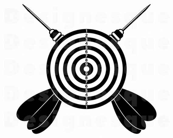 Darts Logo 13 Svg Darts Svg Dart Svg Darts Clipart Darts Etsy