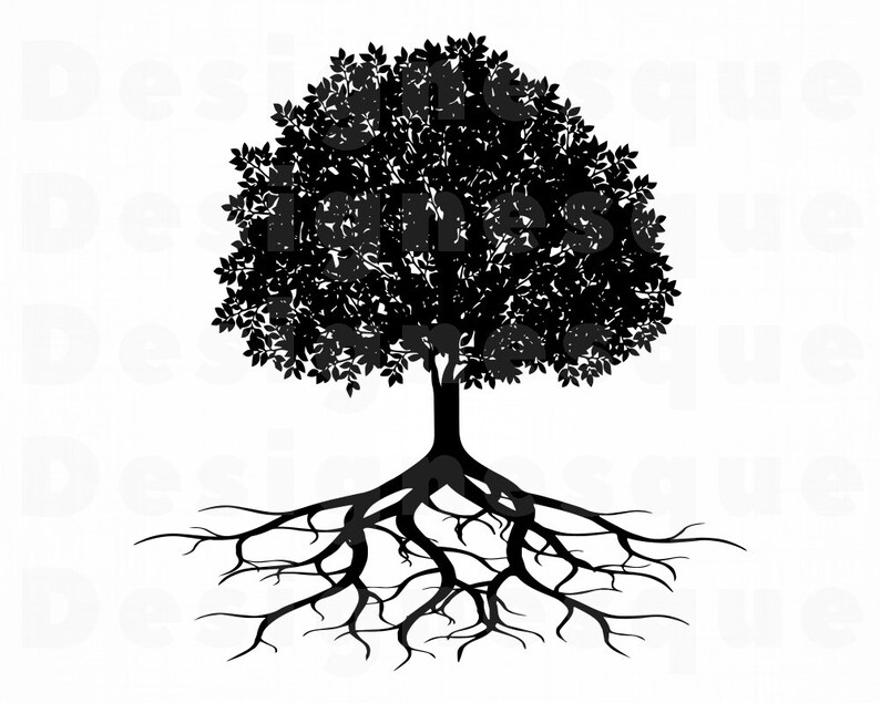 Download Tree With Roots 3 SVG Family Tree SVG Tree With Roots | Etsy