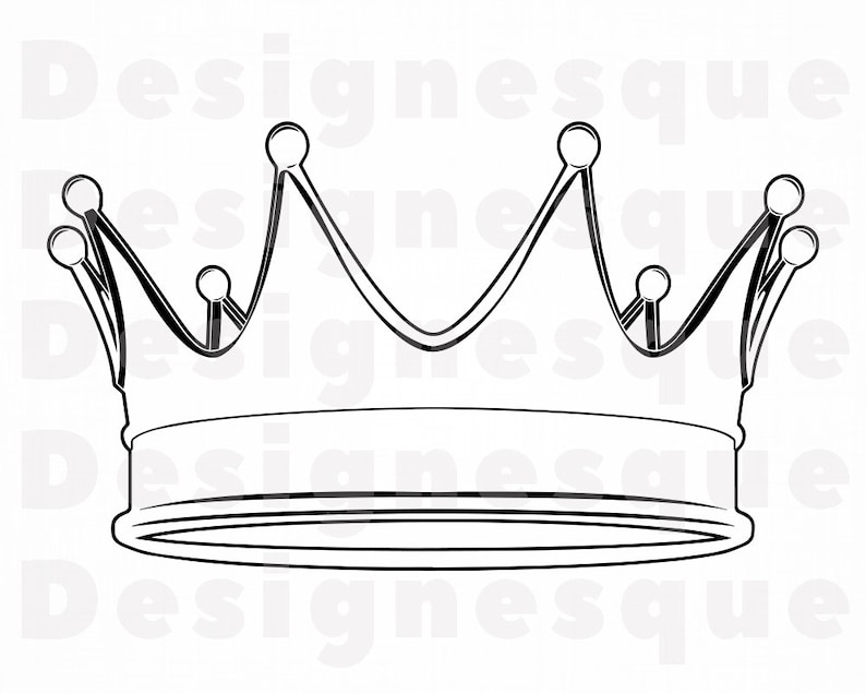 Free Free 106 Crown Outline Svg SVG PNG EPS DXF File