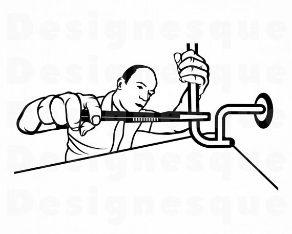 Plumber 4 Svg Plumber Svg Plumbing Svg Plumber Clipart Etsy