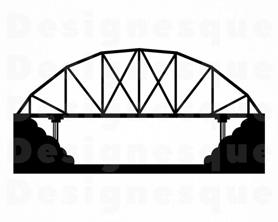 Bridge 5 Svg Bridge Svg Bridge Clipart Bridge Files For Etsy