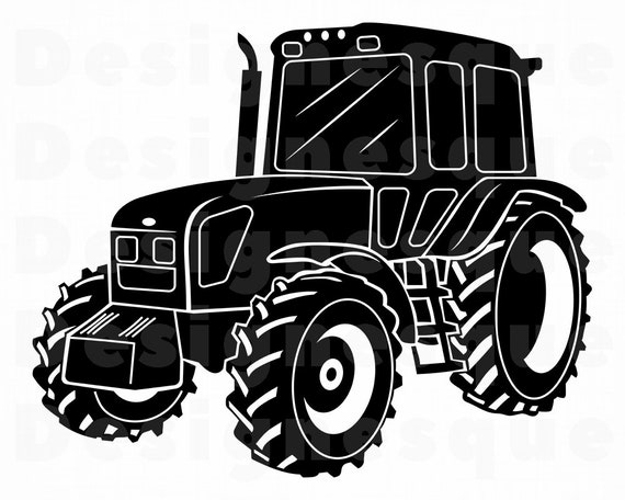 Download Tractor 6 Svg Tractor Svg Farm Tractor Svg Tractor Etsy PSD Mockup Templates