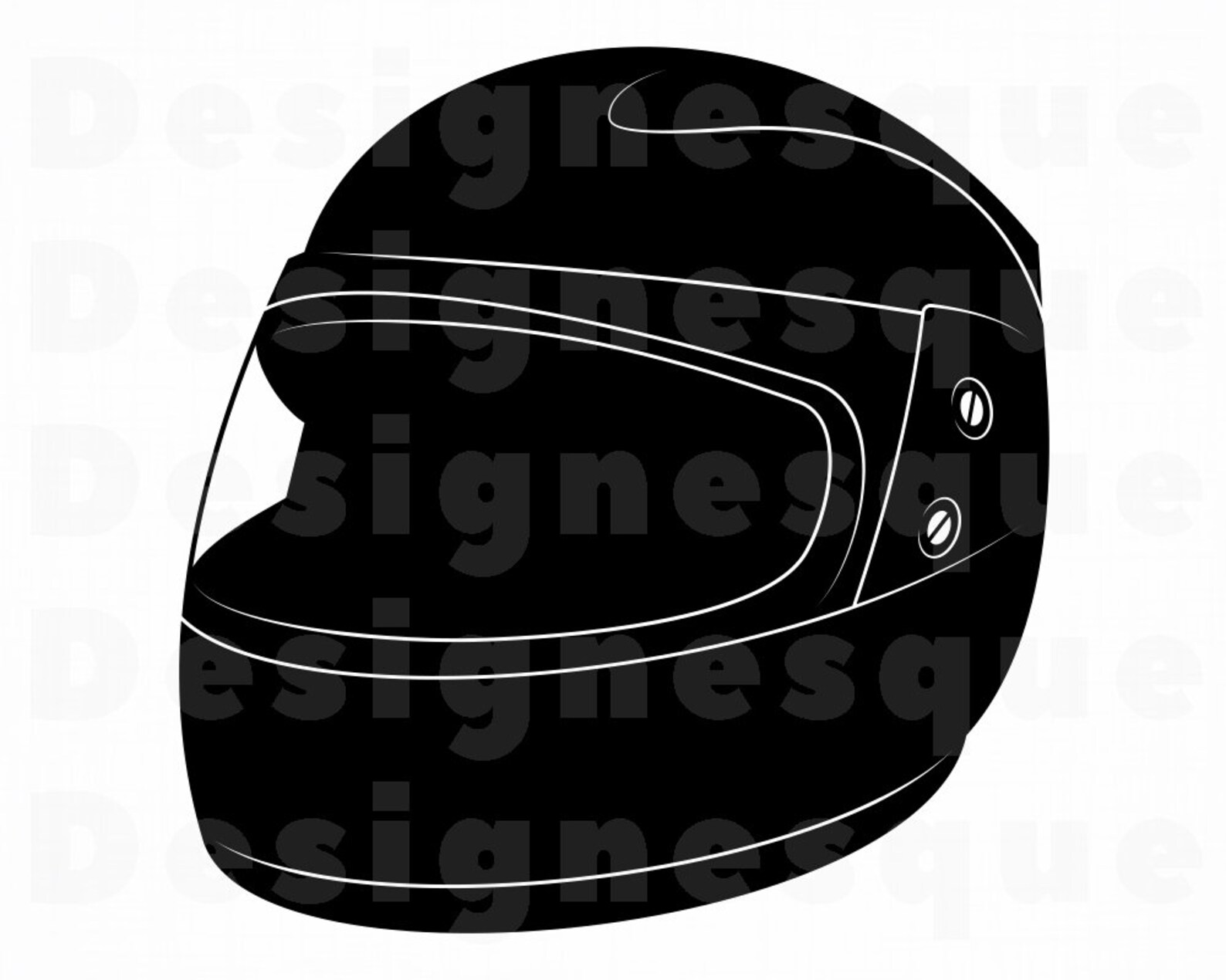 Motorcycle Helmet 4 SVG Motorcycle Helmet Clipart Etsy