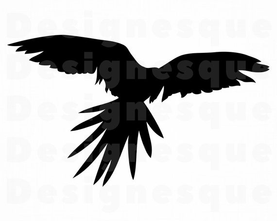 Fliegender Vogel 2 Svg Vogel Svg Fliegenden Vogel Clipart Etsy