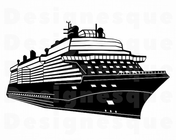 Download Cruise Ship 2 Svg Cruise Ship Svg Cruise Ship Clipart Etsy