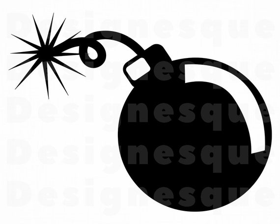 Bomb 3 Svg Cannon Bomb Svg Bomb Clipart Bomb Files For Etsy