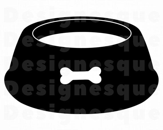 Download Dog Bowl 2 Svg Pet Food Bowl Svg Feeder Svg Dog Bowl Etsy PSD Mockup Templates