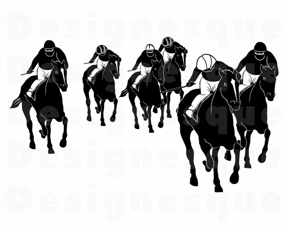 Download Horse Racing Svg Horse Race Svg Jockey Svg Horse Racing Etsy