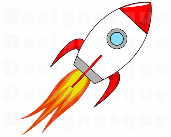Raum Rakete Starten Svg Rocketship Svg Raumschiff Svg Rakete Etsy