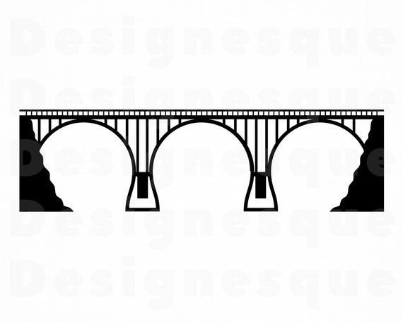 Bridge 7 Svg Bridge Svg Bridge Clipart Bridge Files For Etsy