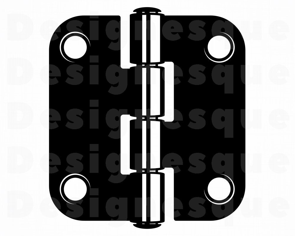 Door Hinge SVG Door Svg Door Hinge Clipart Door Hinge Files Etsy