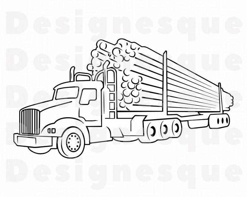 Free Free 264 Log Truck Svg Free SVG PNG EPS DXF File