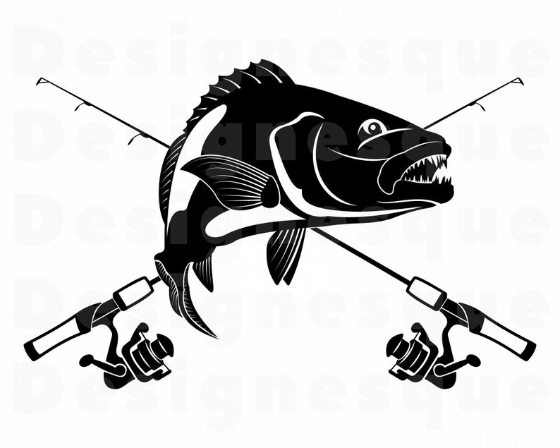 Download Snapper Fishing SVG Fishing Logo Svg Fish Svg Fishing | Etsy