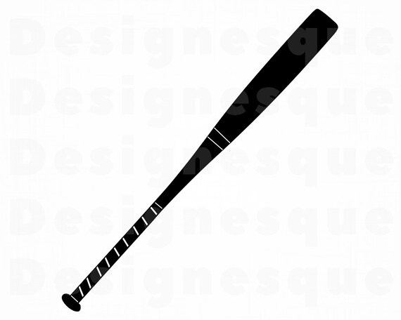 Download Baseball Bat 2 Svg Baseball Svg Baseball Bat Clipart Etsy