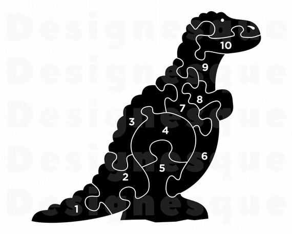 Download T Rex Puzzle Svg T Rex Svg Trex Svg Dinosaur Svg T Rex Etsy PSD Mockup Templates