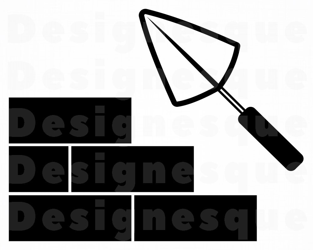 Masonry Logo Svg Builder SVG Mason Svg Brickwork Svg | Etsy