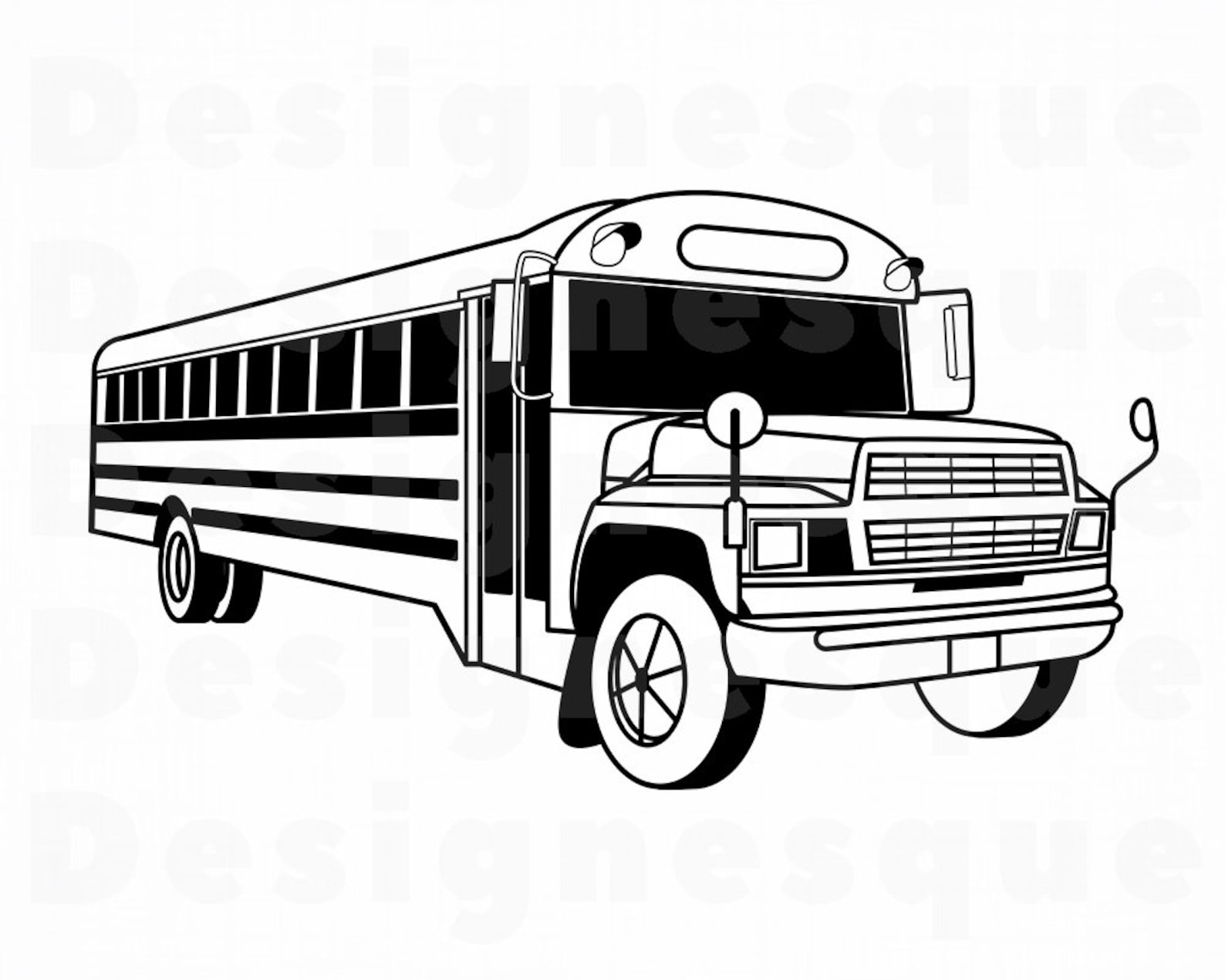 School Bus SVG