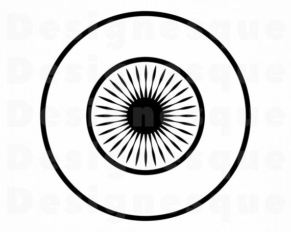 Download Eyeball Svg Eye Svg Eyeball Clipart Eyeball Files For Etsy