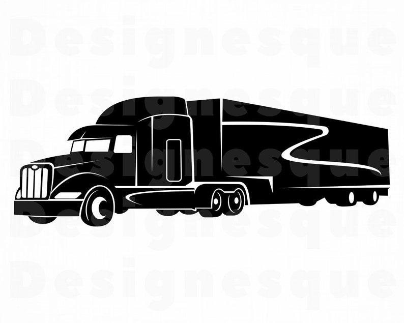 Free Free 55 18 Wheeler Truck Svg Free SVG PNG EPS DXF File