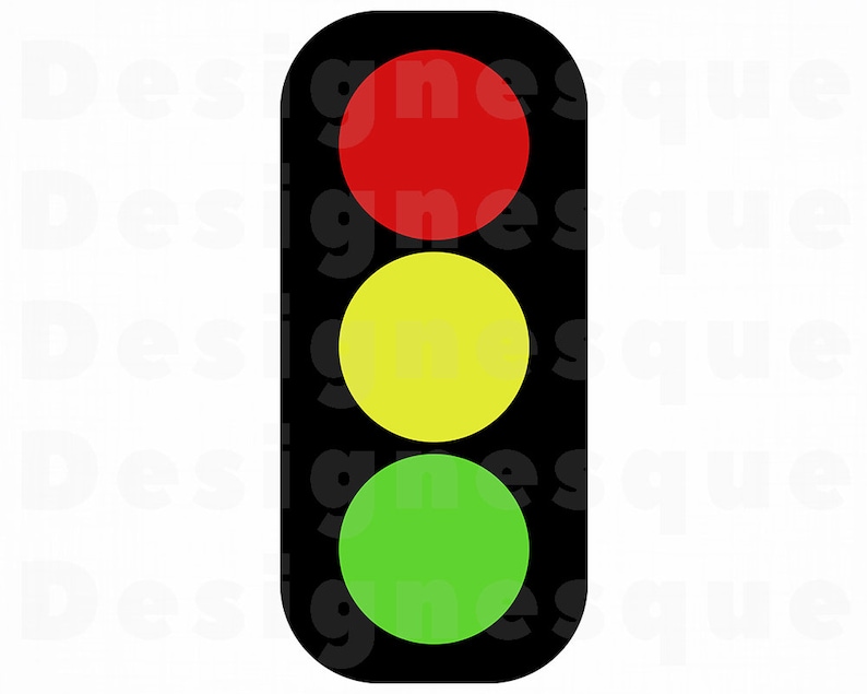 Verkeerslicht SVG Clipart Stoplicht Verkeerslicht Gesneden Etsy