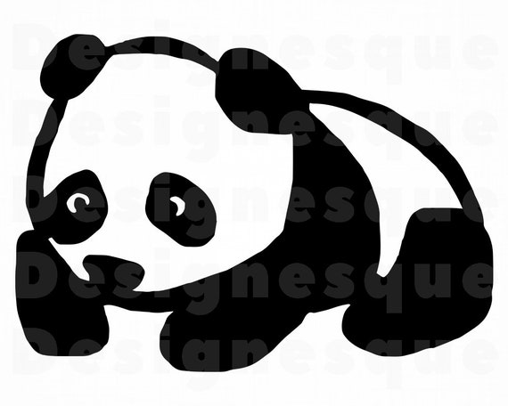 Download Cute Panda Svg Panda Clipart Panda Files For Cricut Panda Etsy PSD Mockup Templates
