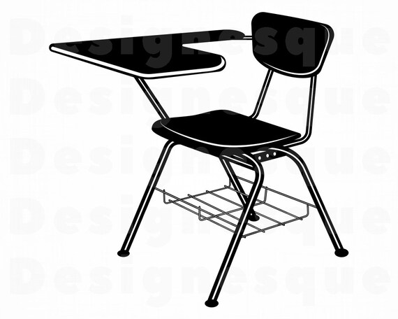 School Desk Svg School Svg Student Svg School Desk Clipart Etsy