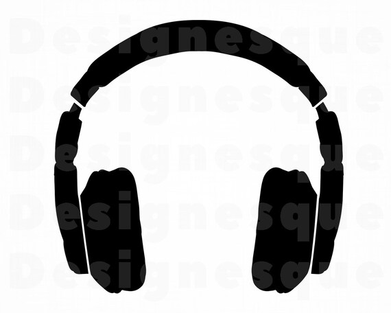 Headphones 5 Svg Headphones Svg Headset Svg Headphones Clipart Headphones Files For Cricut Headphones Cut Files