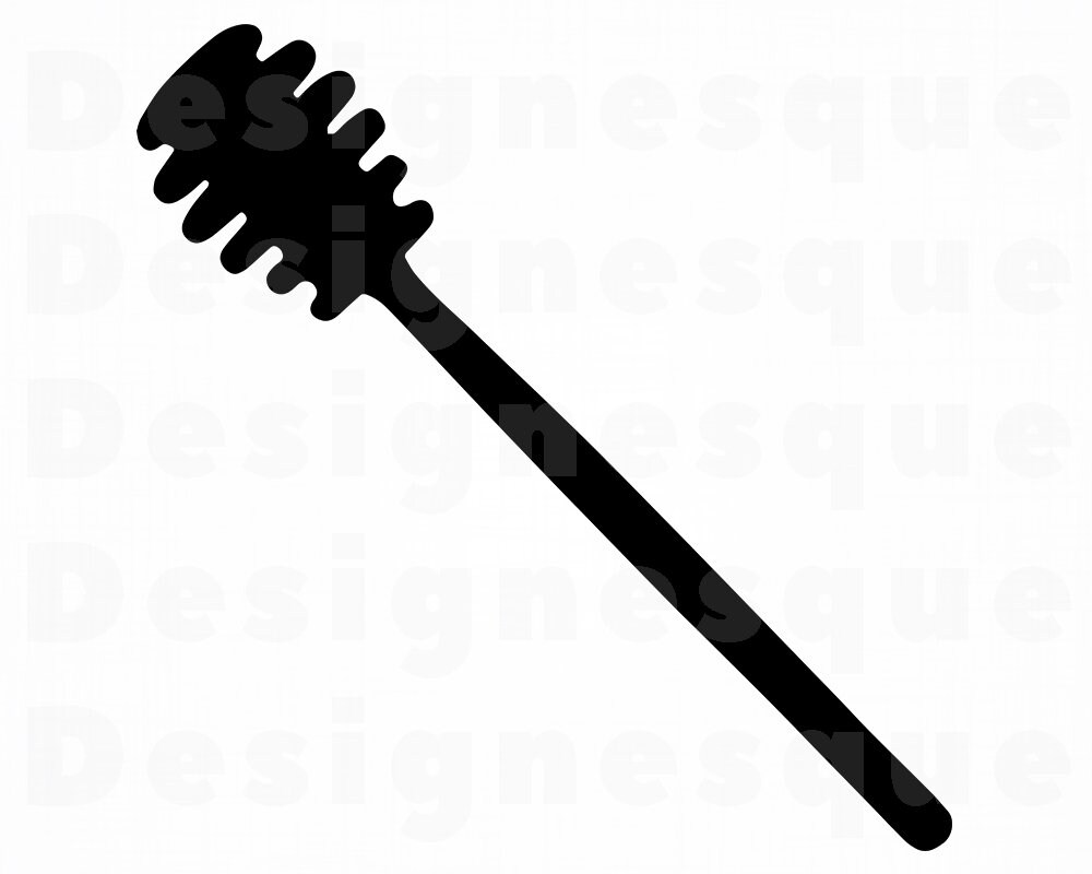 Honey Dipper SVG Honey Svg Honey Dipper Clipart Honey Etsy