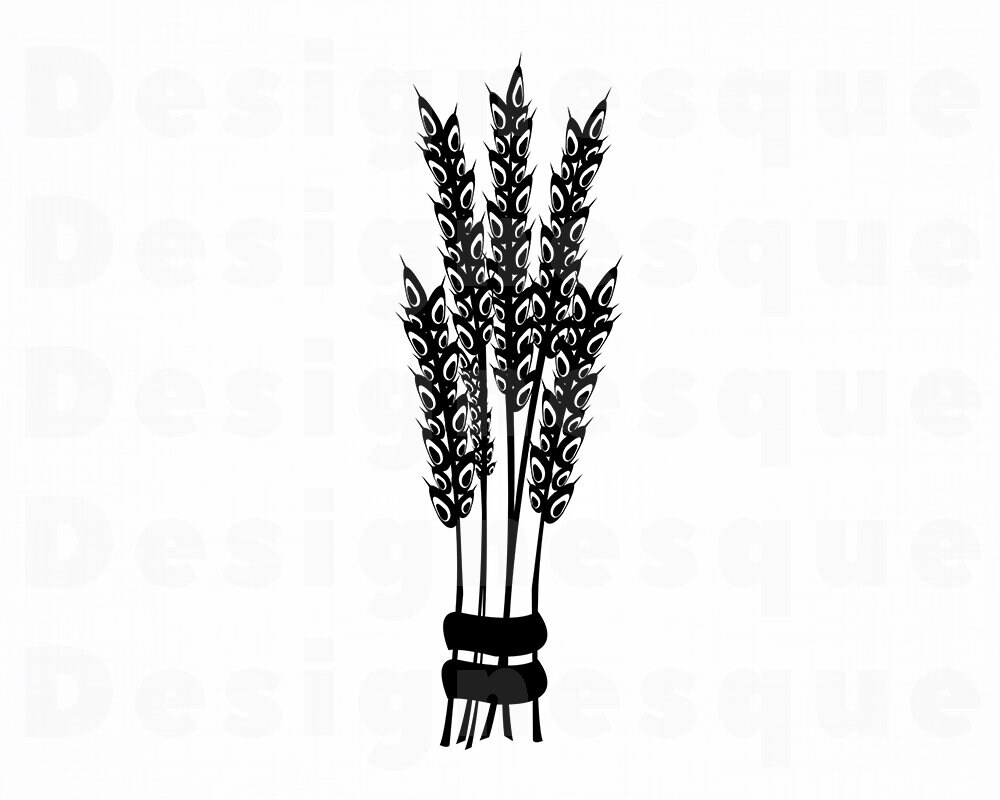 Wheat 4 SVG Wheat Svg Grain Svg Wheat Clipart Wheat Files | Etsy