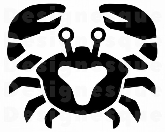 Crab 5 Svg Crab Svg Sea Creatures Svg Crab Clipart Crab Etsy