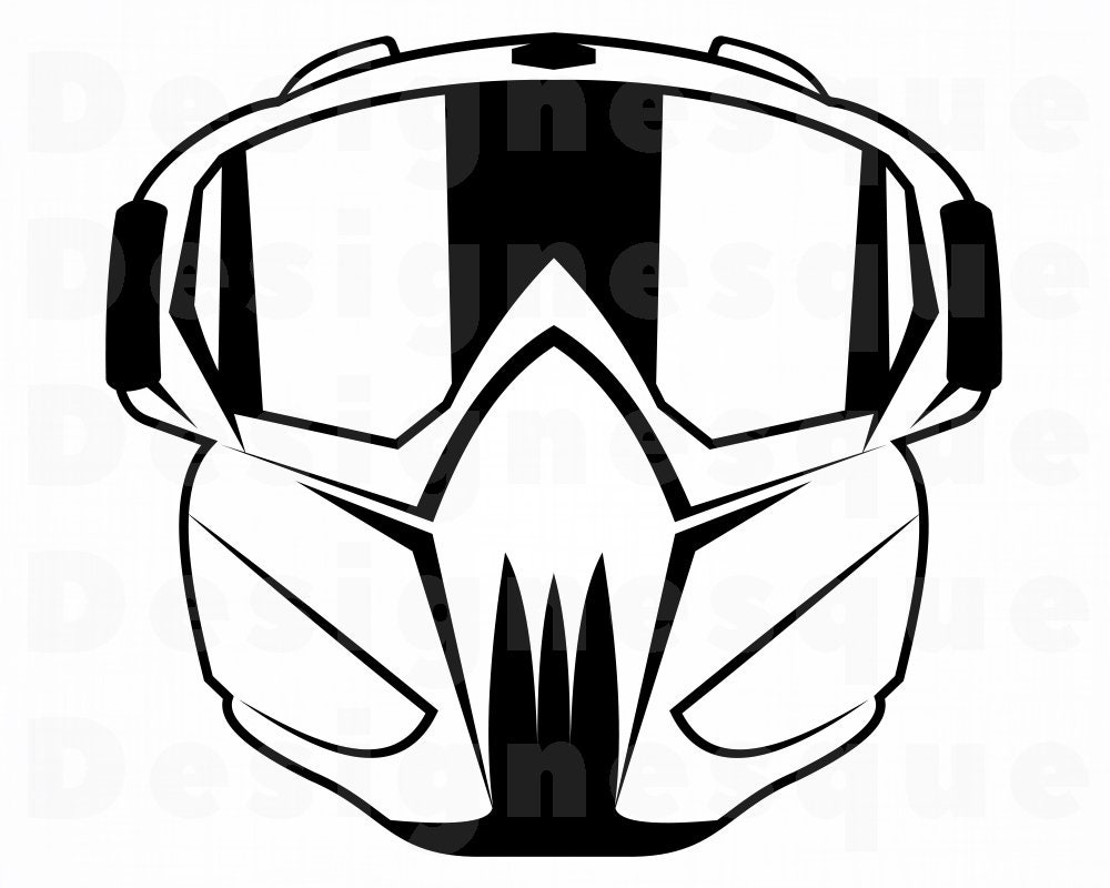 Paintball Mask SVG Paintball Svg Paintball Clipart Files Etsy