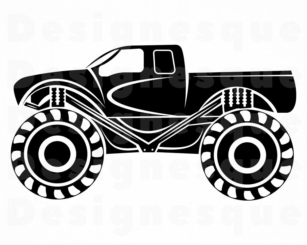Free Free 89 Vector Monster Truck Svg SVG PNG EPS DXF File