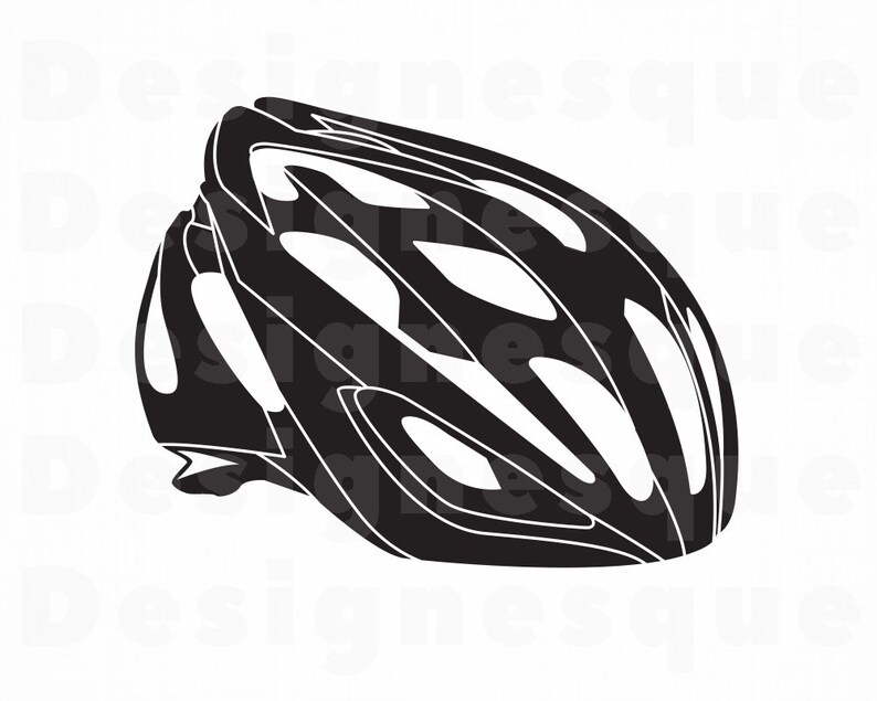 Bicycle Helmet SVG Biking Svg Bicycle Helmet Clipart | Etsy