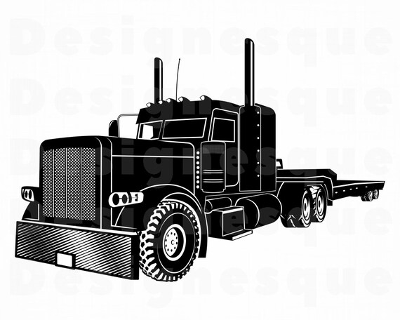 Free Free 229 Vector Semi Truck Svg SVG PNG EPS DXF File