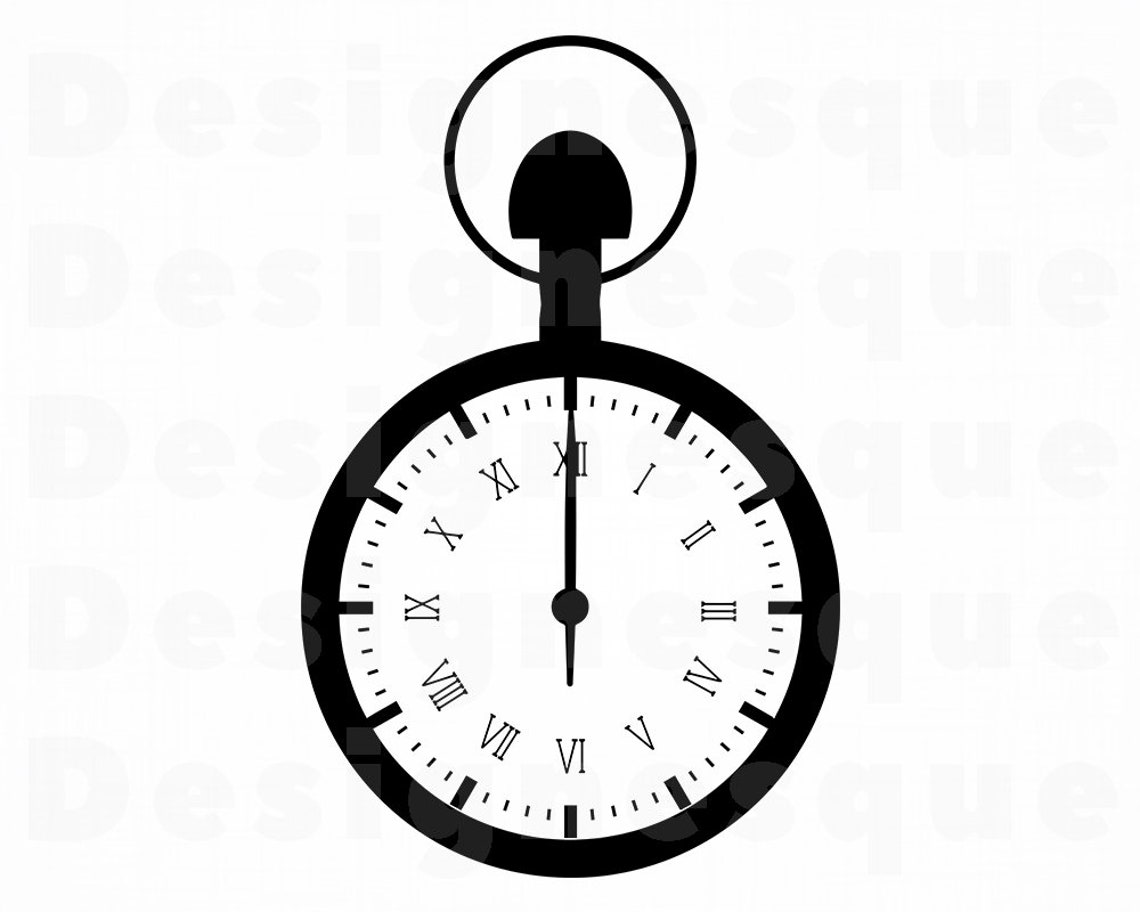 Pocket Watch 3 SVG Pocket Watch Svg Watch Svg Pocket Watch Etsy
