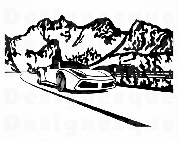 Download Sports Car Svg Cut Files