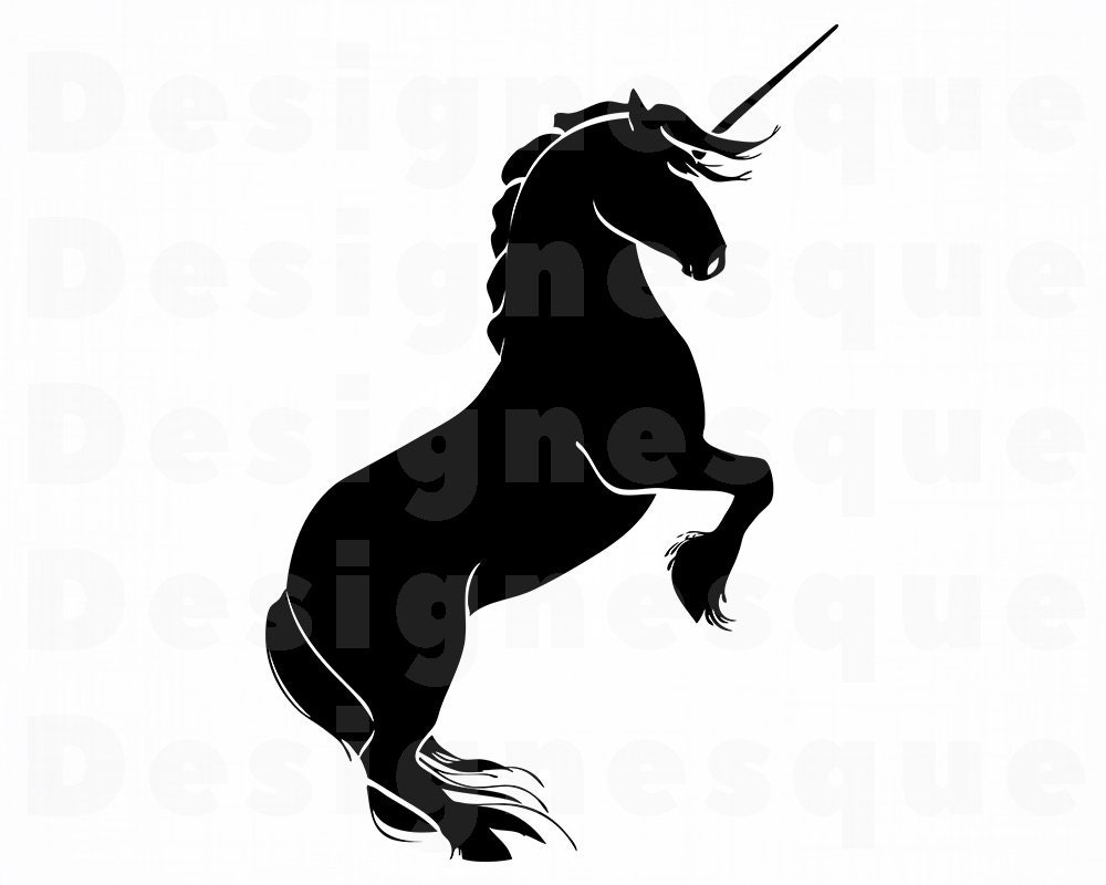 Download Unicorn Silhouette 10 Svg Unicorn Svg Unicorn Clipart Etsy