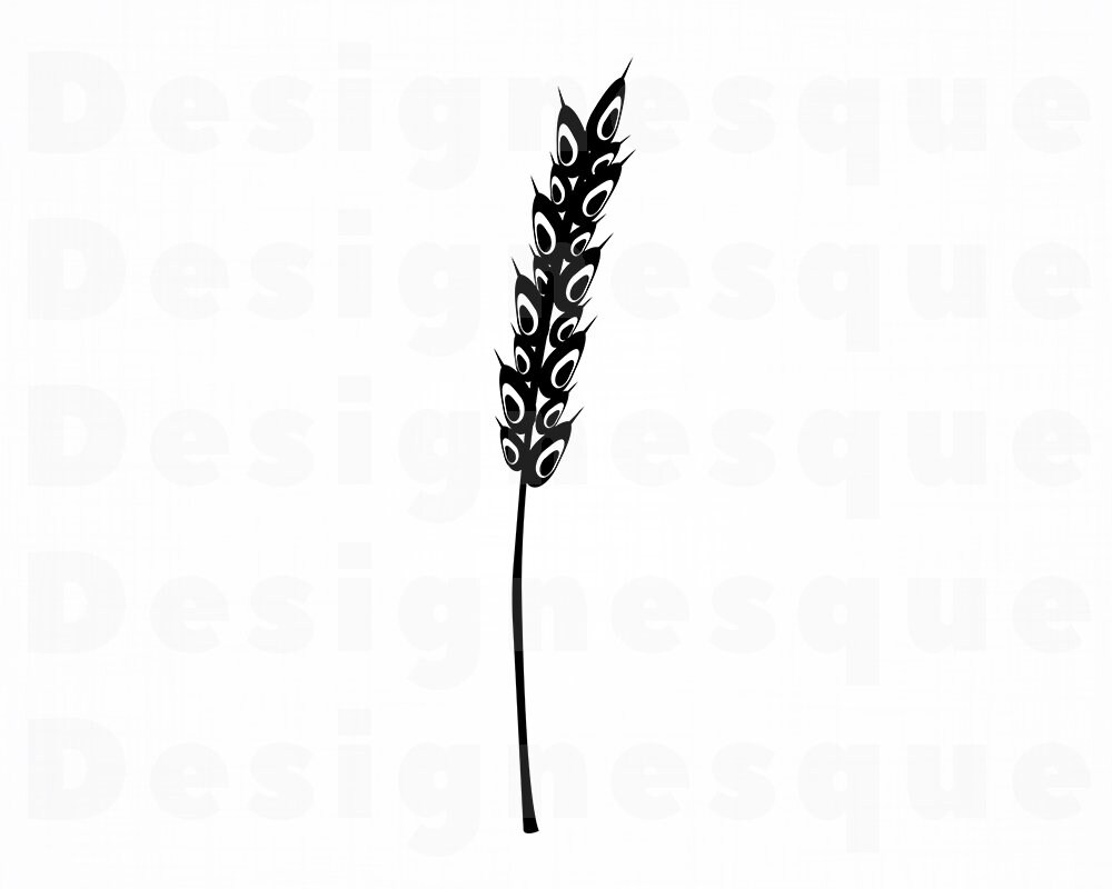 Wheat Stalk SVG Wheat Svg Grain Svg Wheat Clipart Wheat Etsy Canada