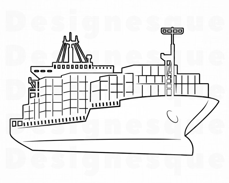 Containerschiffe & Co.: Ausmalbilder für Groß & Klein – Kreativität auf hoher See!
