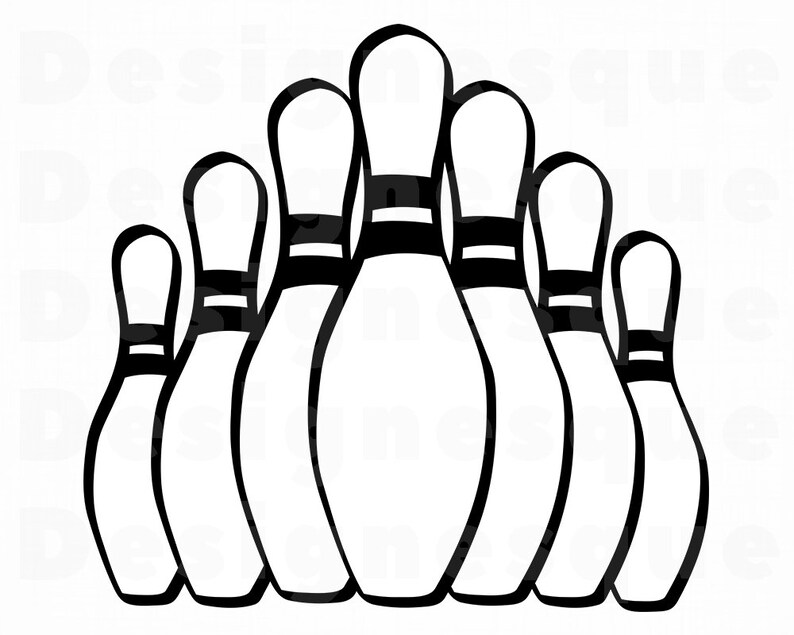 Bowling Kegels SVG Bowling Kegels Clipart Bowling Kegels