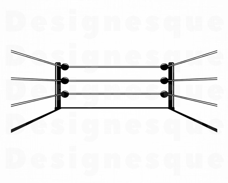 Boxing Ring 3 SVG Boxing Svg Boxing Ring Clipart Boxing Etsy