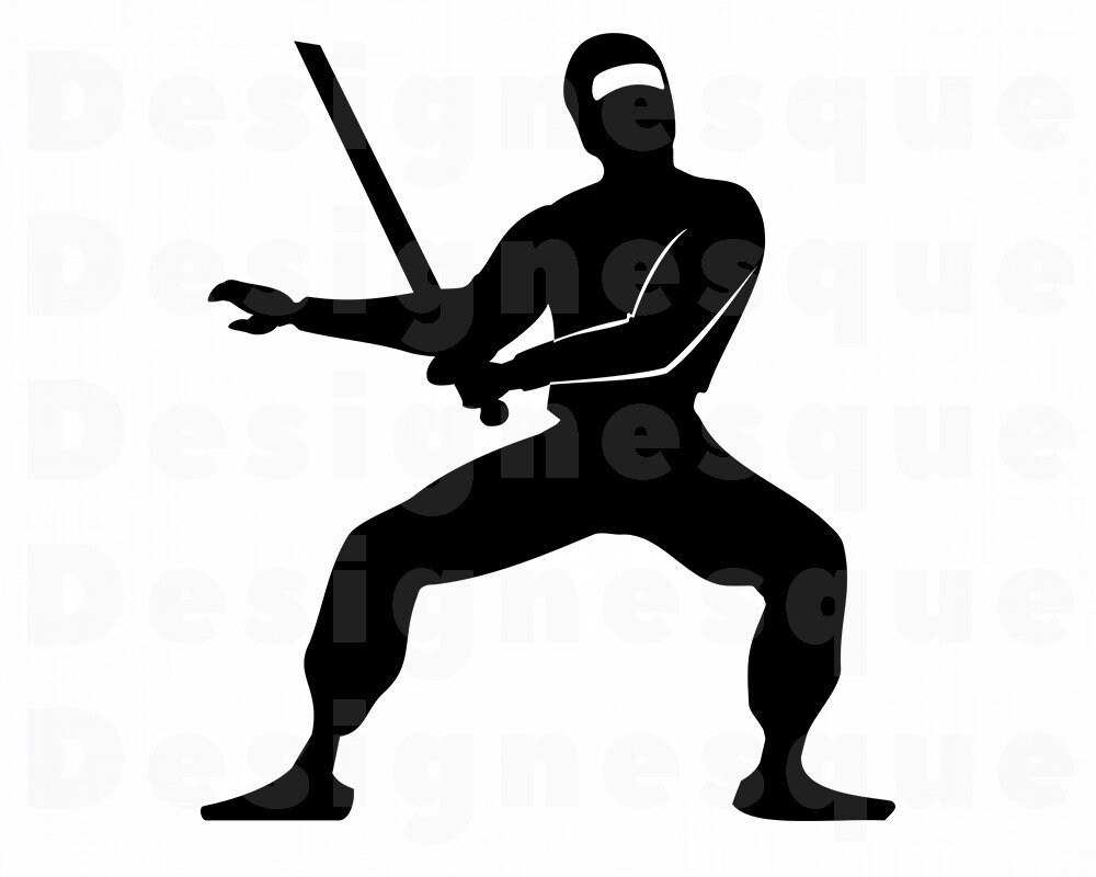 Download Ninja 2 SVG Ninja SVG Ninja Clipart Ninja Files for | Etsy
