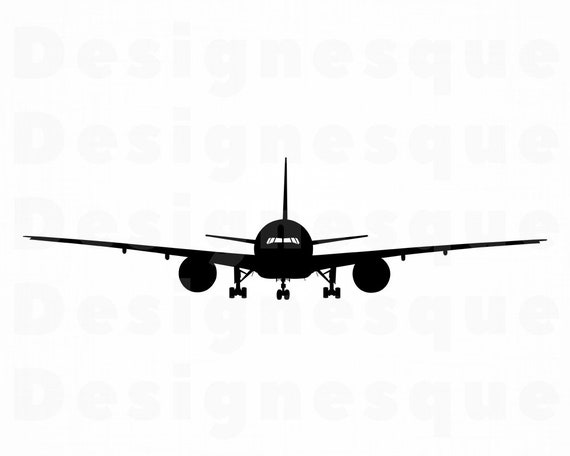 Download Airplane 3 Svg Airplane Svg Aircraft Svg Airplane Clipart Etsy