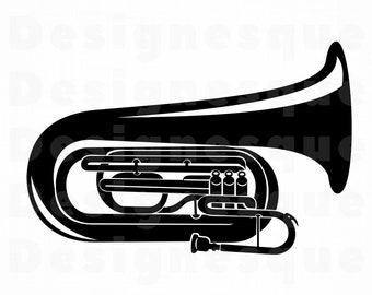 Tuba Clip Art Etsy