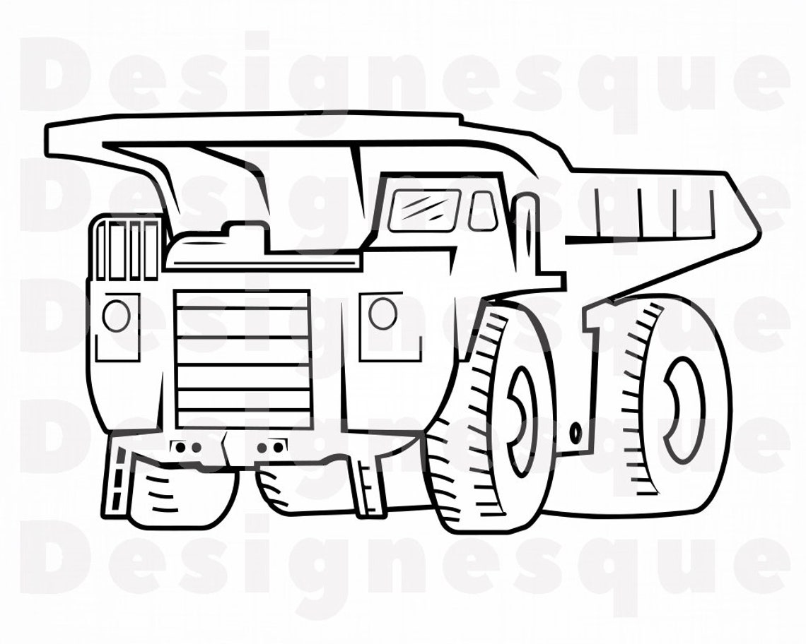 Free Free 160 Haul Truck Svg SVG PNG EPS DXF File