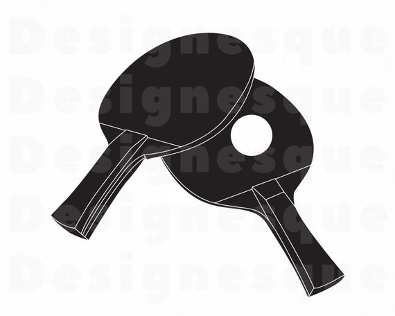 Ping Pong Svg Table Tennis Svg Ping Pong Clipart Ping Pong Etsy