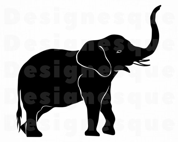Download Elephant 8 Svg Elephant Svg Elephant Clipart Elephant Cut Etsy